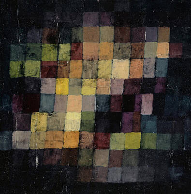 Paul Klee der aus dem Samenkorn entstand Poster Der Wald