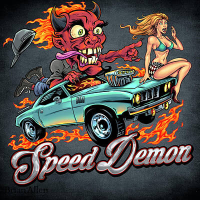 Speed Demon Posters