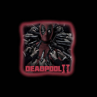 Poster A2 Deadpool 2 Cable Cena Navidad Christmas Dinner Marvel Cartel Film 16 