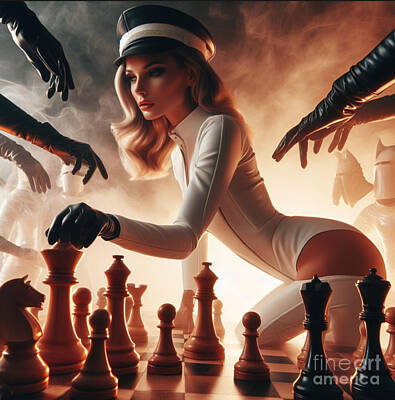 Chess master Poster for Sale by ArtByNyland