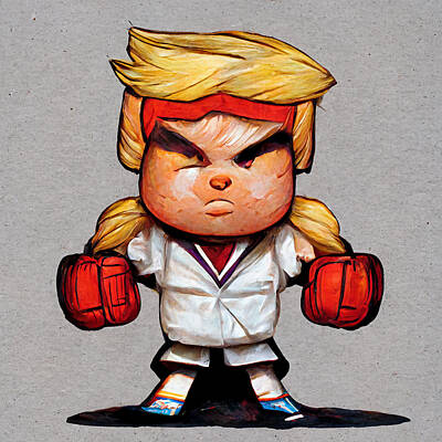 Super Street Fighter II - Ryu Art Board Print for Sale by pixel8tees