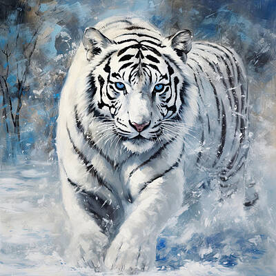 Fine Art Tigers - Posters Sale Siberian America for
