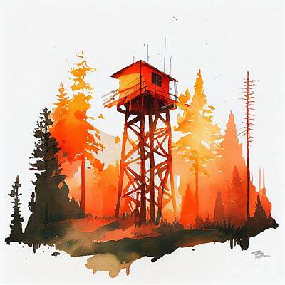 Fire Lookout Posters