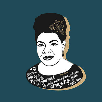 Phenomenal Woman - Maya Angelou Poem - Literature - Typography 2 Weekender Tote  Bag by Studio Grafiikka - Fine Art America