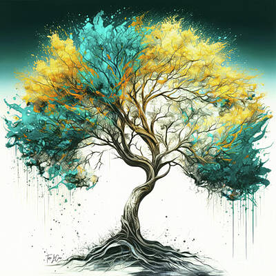 Roots And Branches Paintings Posters