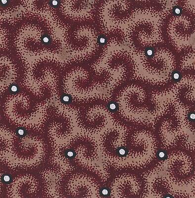 Indian Fabric Pattern #9 Digital Art by Sandrine Kespi - Fine Art
