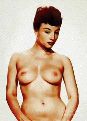 Vintage Pin Up Models Nude - Spectacular Pinup Nude Posters | Fine Art America