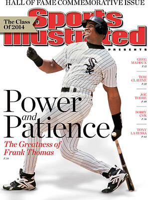 Chicago White Sox Greg Luzinski Sports Illustrated Cover Metal