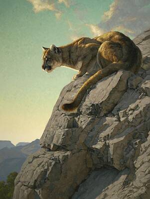 Mountain Lion Original Artwork