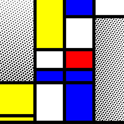 Piet Mondrian Mixed Media