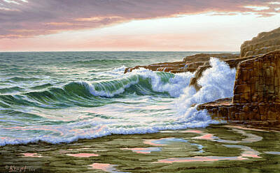 Maine Seascape Original Artwork