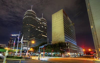  Photograph - The Texas Medical Center at Night by Tim Stanley