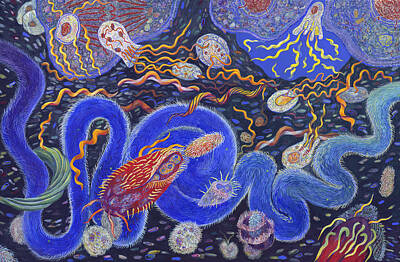 Cell Biology Paintings