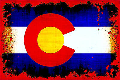 Designs Similar to Grunge Style Colorado Flag