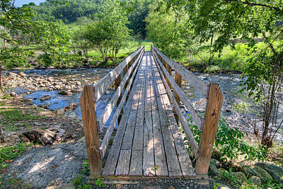  Photograph - Little Country Bridge by Tim Stanley