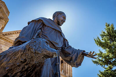  Photograph - St. Francis of Assisi Statue by Tim Stanley