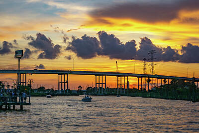  Photograph - Kemah Sunset by Tim Stanley
