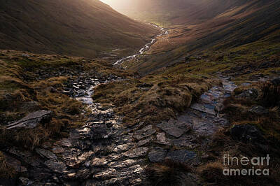  Photograph - Lingmell Beck dusk 2 by Gavin Dronfield