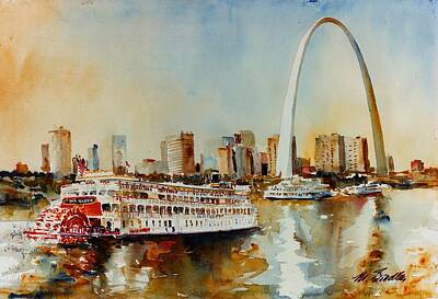St Louis Arch Paintings
