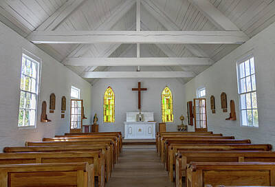  Photograph - Acadian Village Church by Tim Stanley