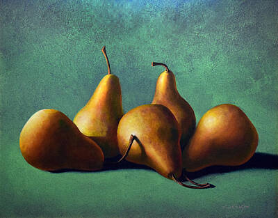 Designs Similar to Five Ripe Pears by Frank Wilson