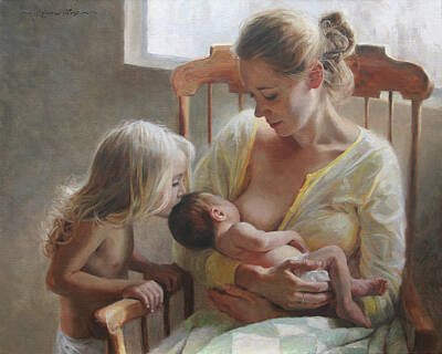 Breastfeeding Art Prints