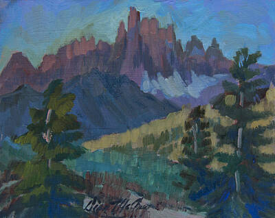 Sierra Nevada Mountains Original Artwork