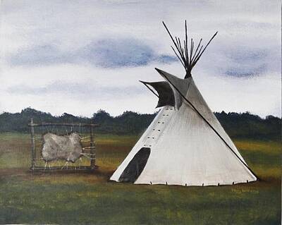  Painting - Teepee by Stacy Williams