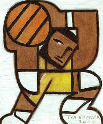 Basketballplayer Art Prints