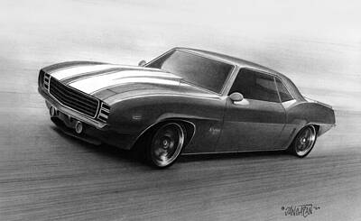 Designs Similar to '69 Camaro #69 by Tim Dangaran