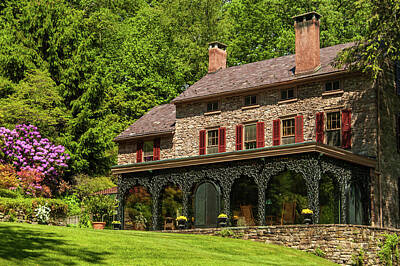  Photograph - Farm House, home of  Daniel Garber by Louis Dallara