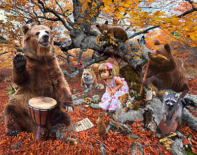  Photograph - Forest Music by Steve Lockwood