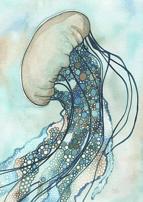 Aqua Art Prints