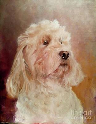  Painting - Dog Portrait by Julie Bond