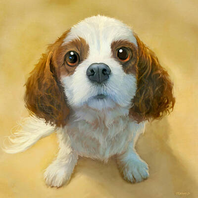 Dog Portrait Art Prints