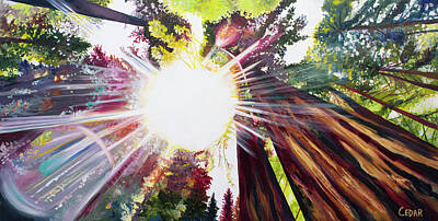  Painting - Radiance by Cedar Lee
