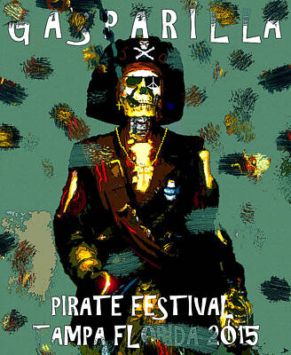 Gasparilla Pirate Festival Paintings