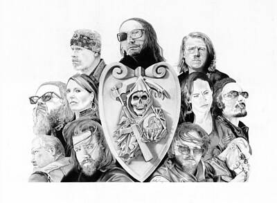 A Sons Of Anarchy Tribute Art