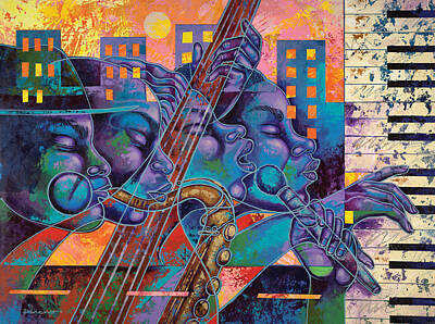 Urban Jazz Original Artwork