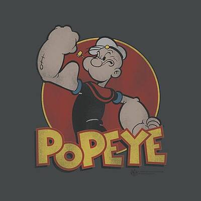 Popeye The Sailor Digital Art