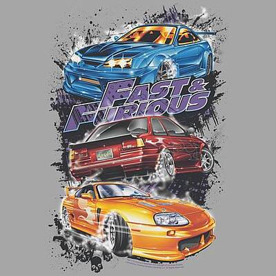 Fast And The Furious Digital Art