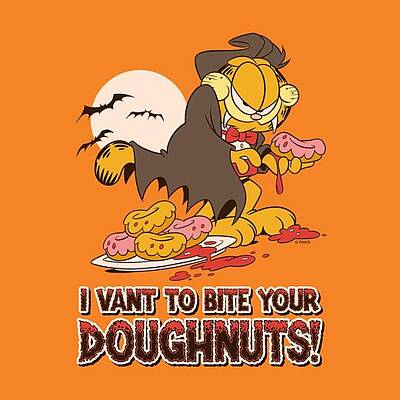 Designs Similar to Garfield - I Vant Doughnuts