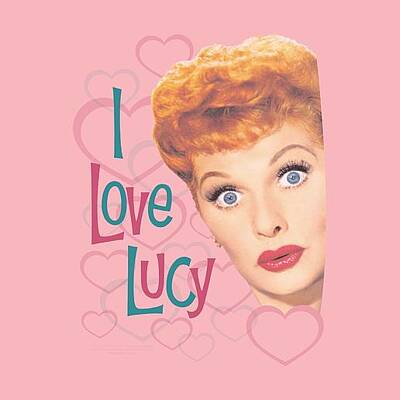 I Love Lucy Digital Art