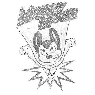 Designs Similar to Mighty Mouse - Bursting Out