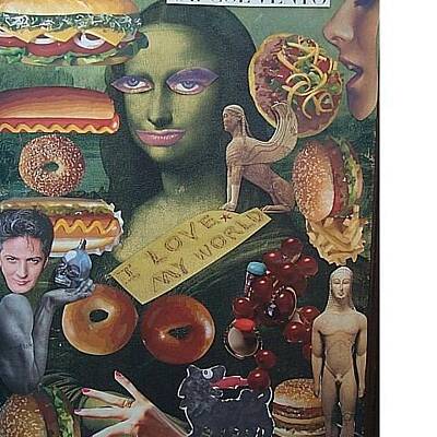 The Global World Of Wellbeing Hot Dog Monna Lisa Mixed Media