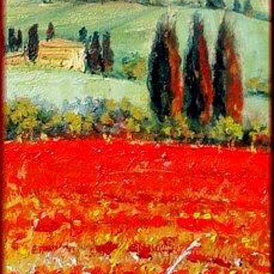 Quadro Campagna Toscana Art