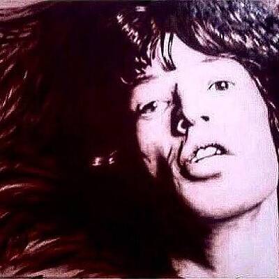  Painting - Jagger by David Rhys