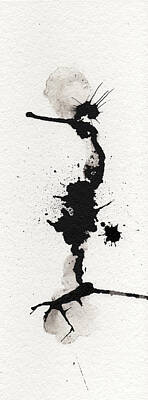 Abstract Ink Paintings Wall Art