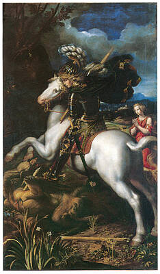 Designs Similar to Saint George and the Dragon