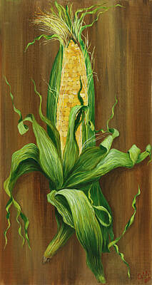 Corn On The Cob Paintings